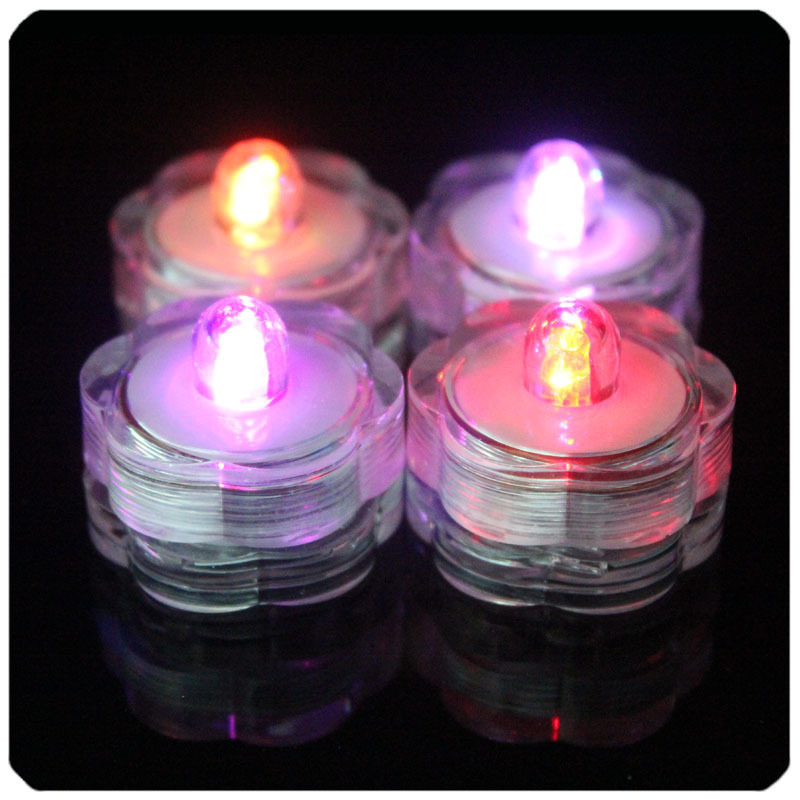 Led artificial waterproof indoor Decorative mini small christmas candle lighting