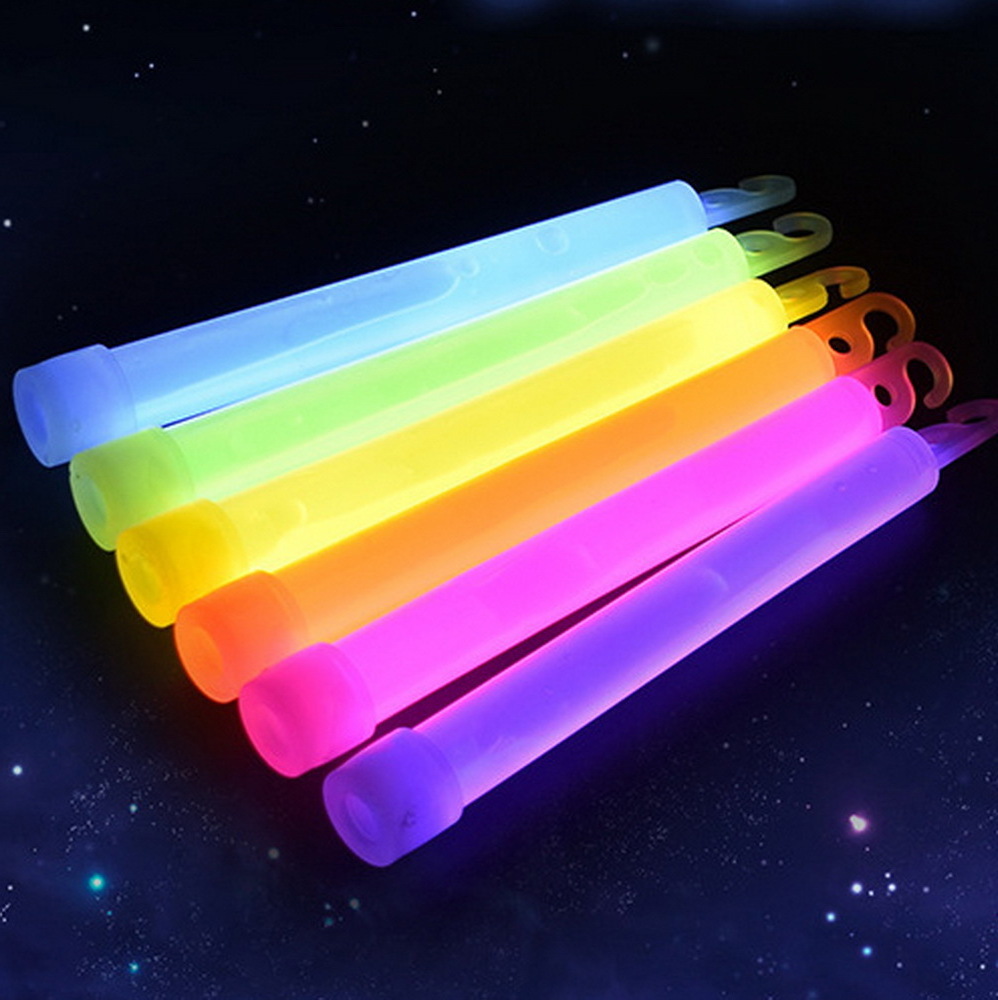 6inch Fluo Baton Lumineux Glow Sticks Pack Kid Toy for Party