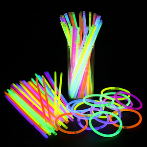 Fluo Baton Lumineux Mixed Party Pack light sticks with Connectors Party needs Party decorations Glow Stick