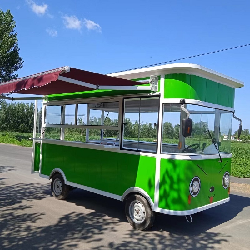 Professional customization  Mobile Food Truck/Ice Cream Mobile Trailers/Catering Truck For Sale Latest design