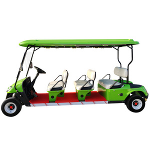 Electric Golf Cart Electrophoretic Paint Frame No Rust Golf Carts for Sale CE Approver 6 Passenger 60V Mcor 2 Precedent Club Car