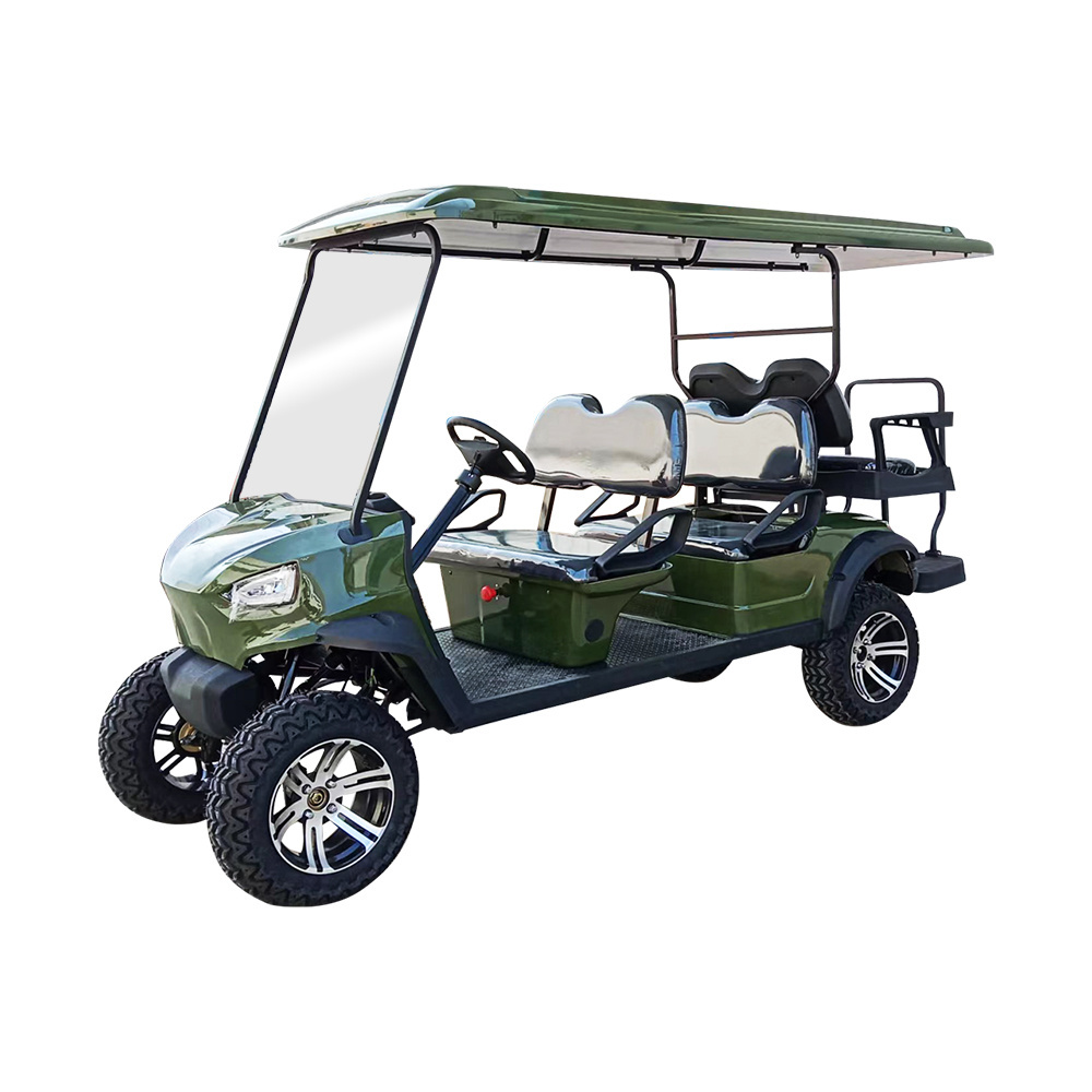 CE approved  golf electric cart customizable lithium battery 6 seater golf cart with MSDS