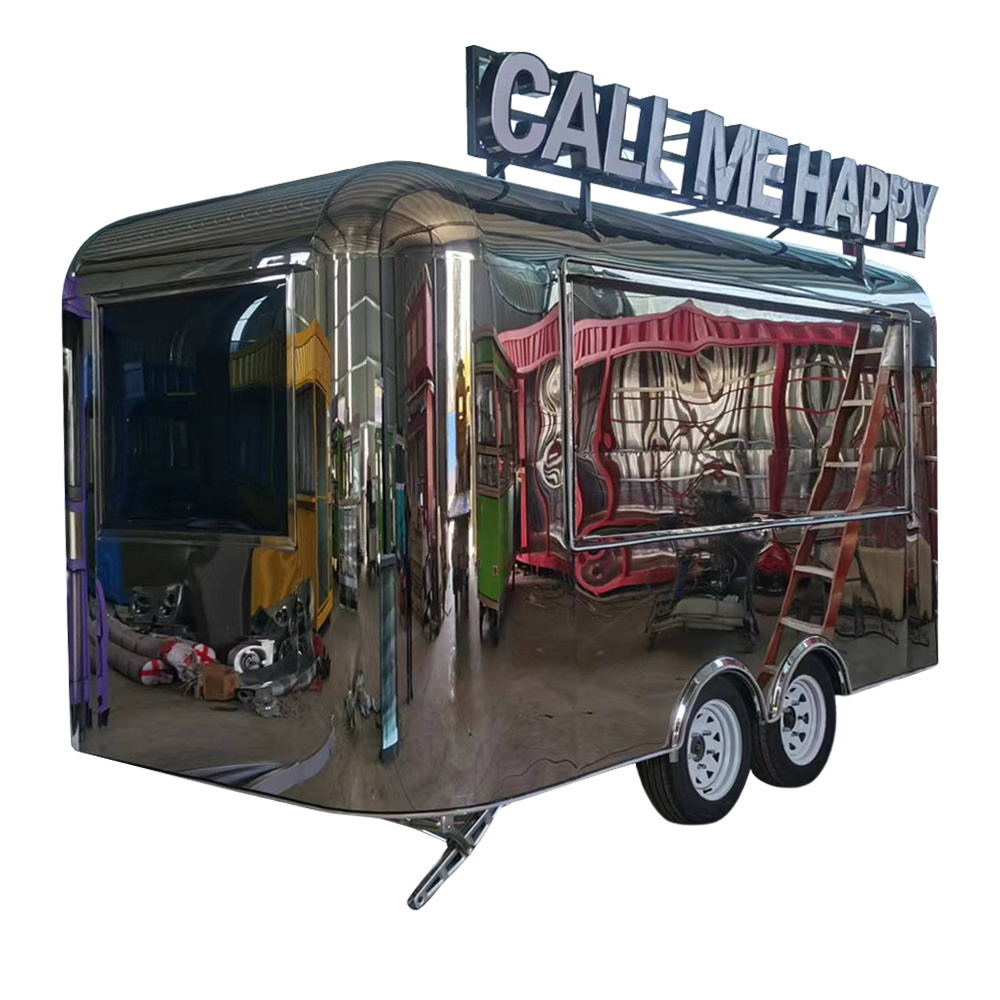 Professional customization food truck mobile food trailer airstream food truck