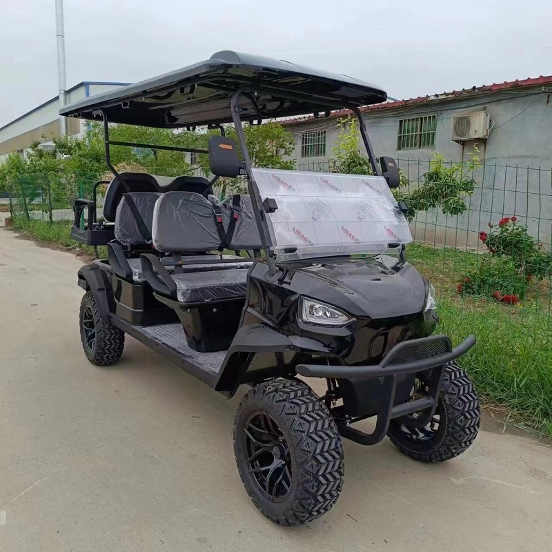 Inventory in the United States golf  cart  2-week door-to-door delivery electric golf cart 6 seater  for sale