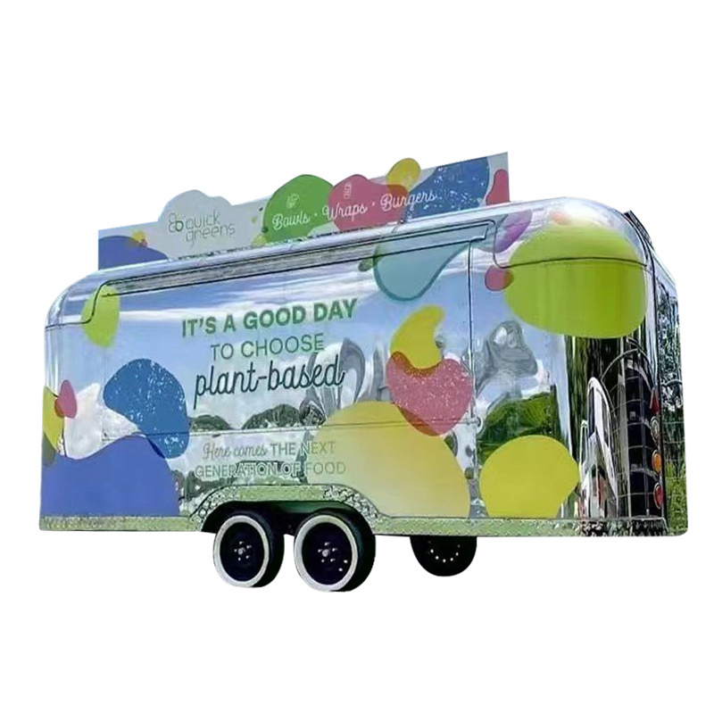 Professional customization food truck mobile food trailer airstream food truck