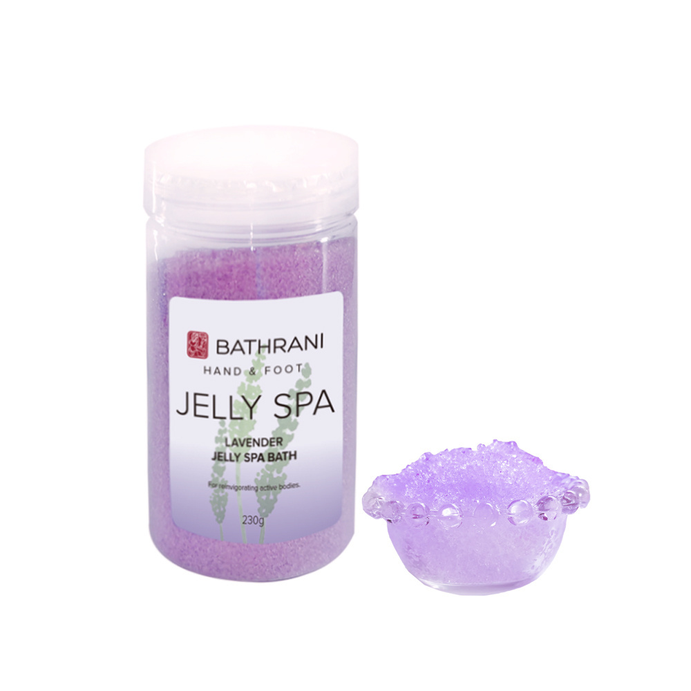 Jelly Pedicure Care Set For Dry Cracked Feet Moisturizing Jelly Spa Pedi Soak Foot Bath Soak Salts