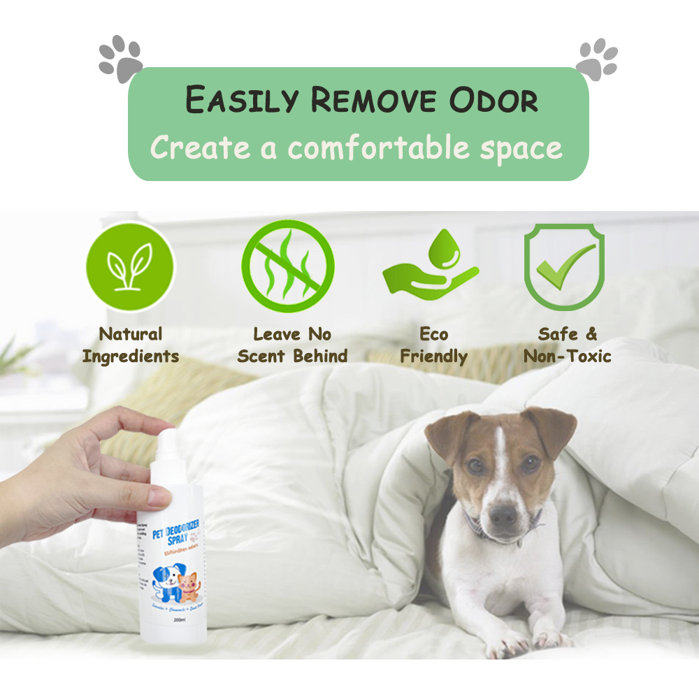 Professional Pet Health Odor Eliminator For Dog Cats Pet Care Cleaning Odor Pet Deodorizer Spray