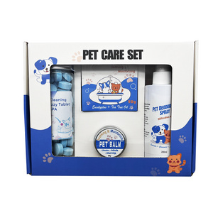 Customized dog and cat hair deep cleansing pet care moisturizing paw cream products