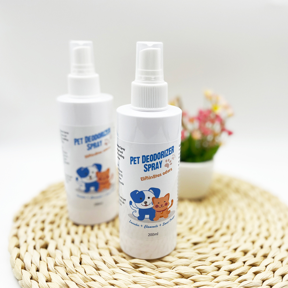 Professional Pet Health Odor Eliminator For Dog Cats Pet Care Cleaning Odor Pet Deodorizer Spray