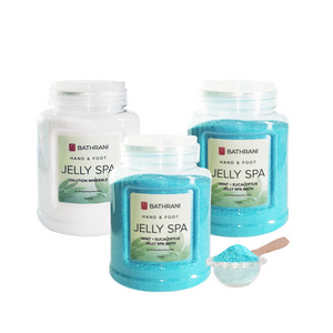 Jelly Spa Bath Soaking Set Moisturizing Pedicure Fun Jelly Powder Lavender Shea Butter Mineral Dead Sea Salt Relaxing Foot Salt