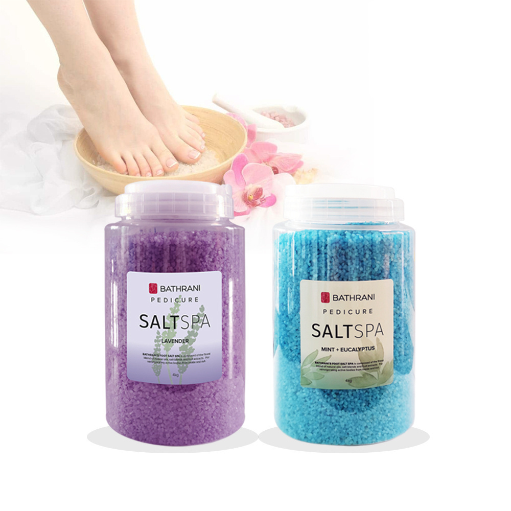 Foot Care Manufacturer Natural Organic Vegetarian Aromatherapy  Relaxation And Soothing Lavender Crystal Soaking Bath Salt