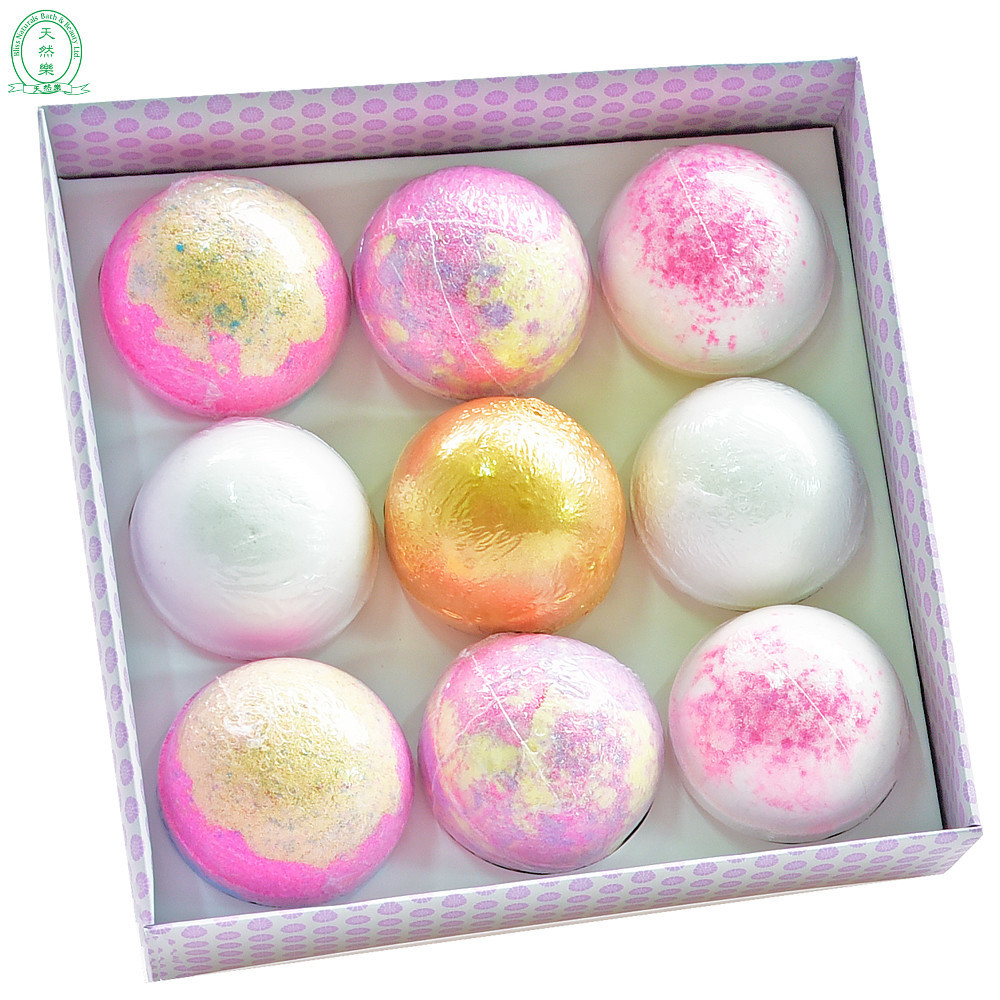 2021 colorful bubble bath bomb 90g 180g bath fizz foaming bathbomb