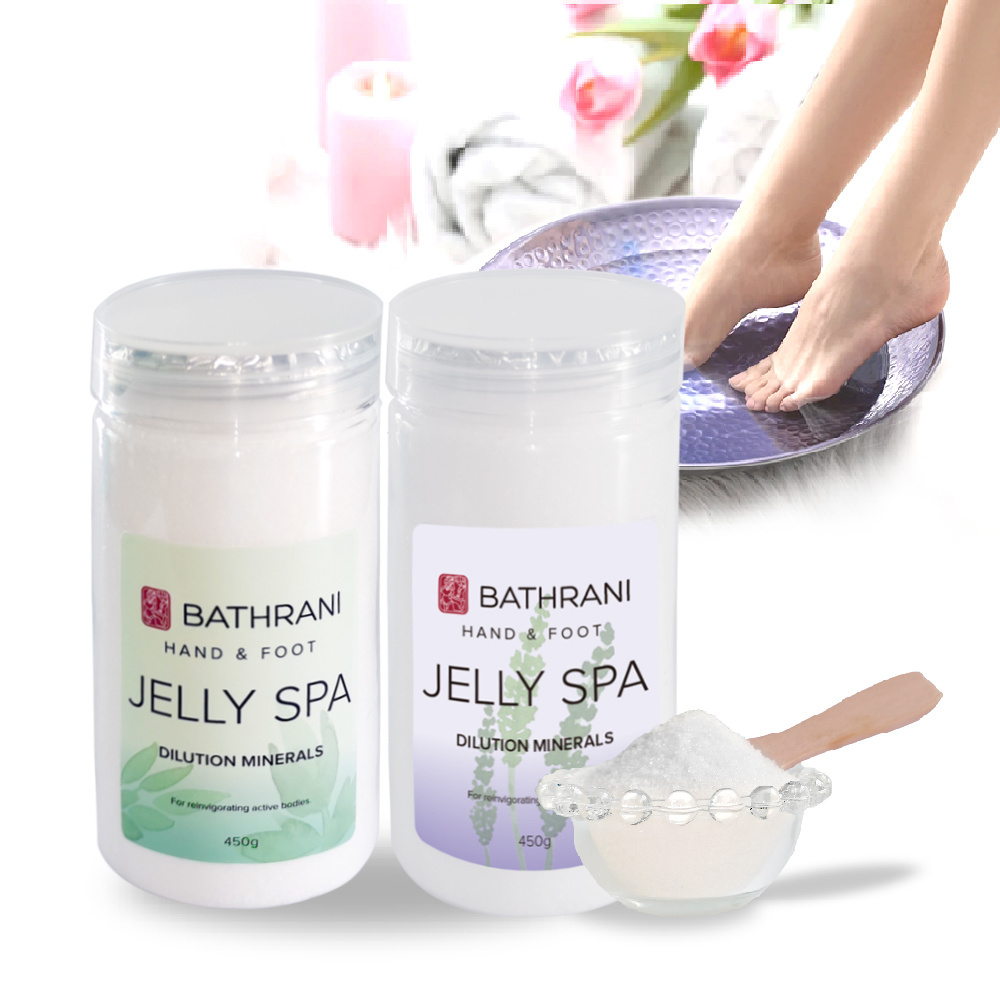 Professional Brand Lavender Smooth Jelly Pedicure SPA Foot Soak Pedi Salt Scrub Kit Moisturizing Foot Skin Care