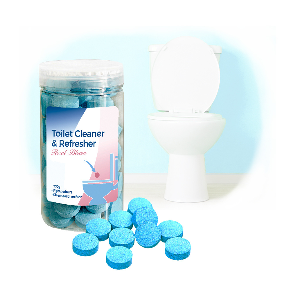 Toilet Cleaner Tablets Bomb Natural Air Freshener Household Deodorant Toilet Cleaning Freshener