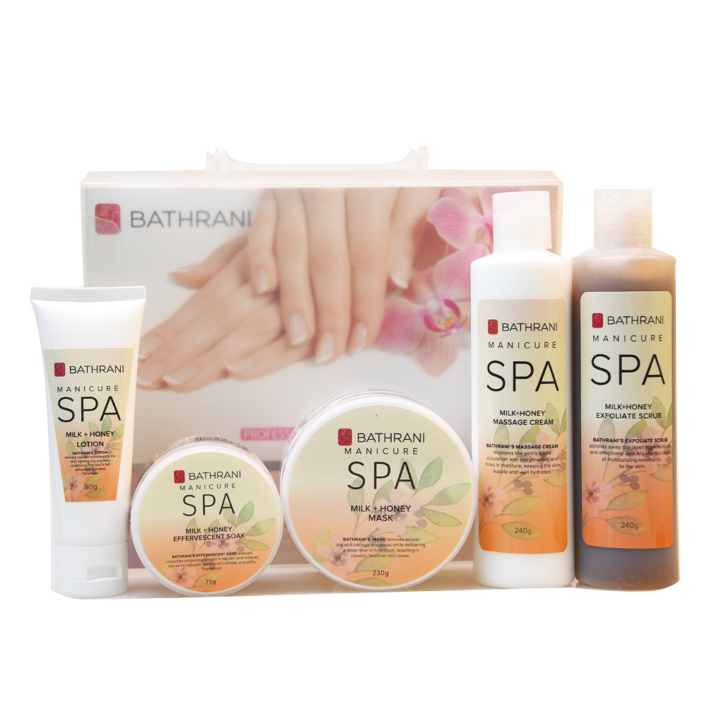 Bathrani Foot Care Spa Set for Adults Vegan Ingredients Pomegranate Fruit Foot Cream Lotion Fresh Scent Shea Butter Aloe Vera