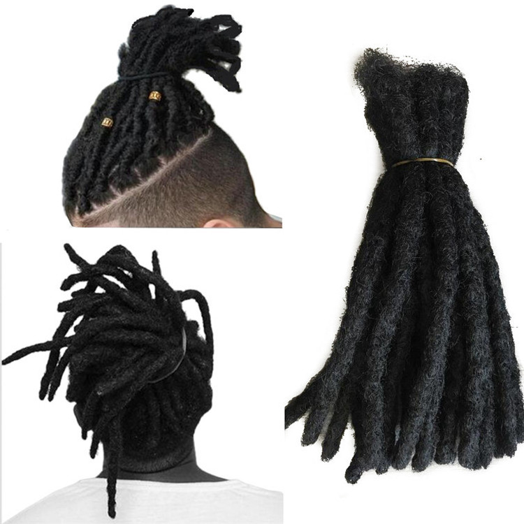 10 strands/pack Handmade Dreadlocks Crochet Hair Extensions Crochet Braids Maya Hip-Hop Synthetic Soft Dreads Crochet Braiding H