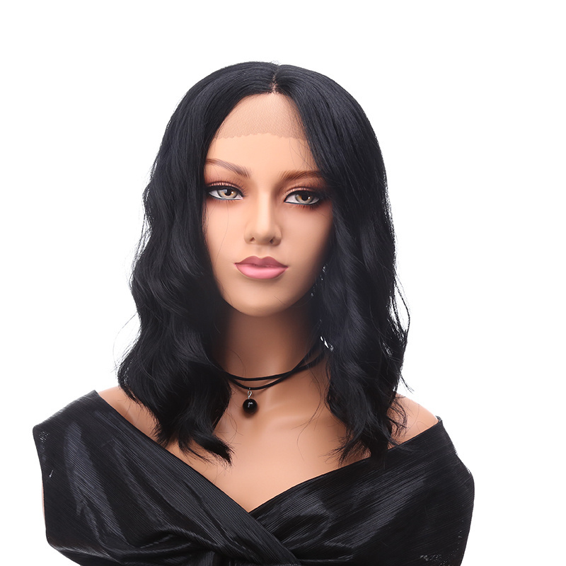 Wholesale price synthetic lace front wig synthetic wig for black women