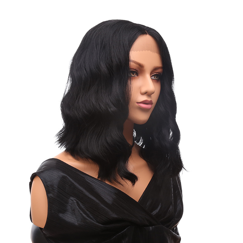 Wholesale price synthetic lace front wig synthetic wig for black women