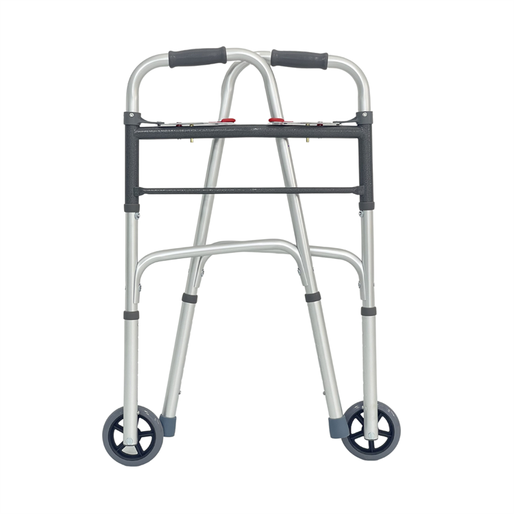 Bliss Medical Mobility Fold Walking Aids Frame Patient Surgical Aluminium Walker for Adult Disabled Elderly Seniors People