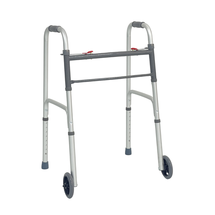 Bliss Medical Mobility Fold Walking Aids Frame Patient Surgical Aluminium Walker for Adult Disabled Elderly Seniors People