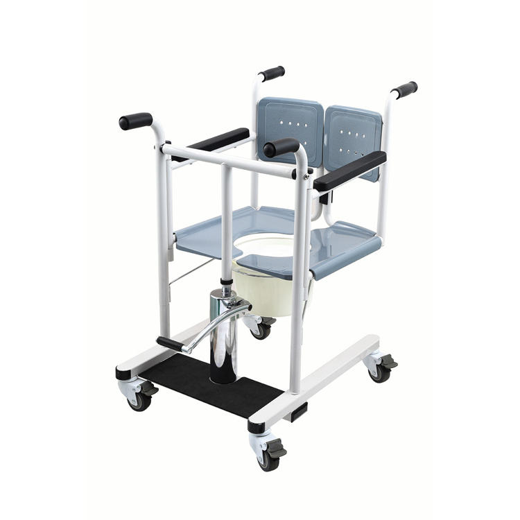 Bliss Medical Multifunctional Lift Hydraulic Lift Shiftier Paralyzed Patient Care Chair Shower Transfer Wheelchair For Patient