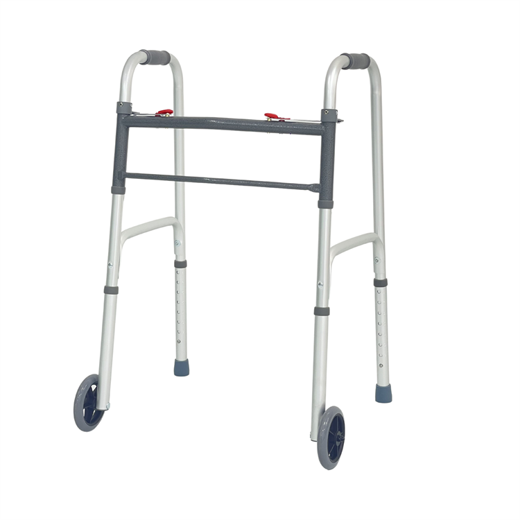 Bliss Medical Mobility Fold Walking Aids Frame Patient Surgical Aluminium Walker for Adult Disabled Elderly Seniors People