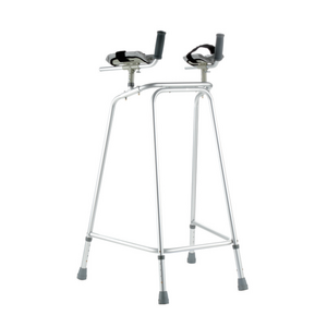 Aluminium Mobility Foldable Walker with Forearm Platform Walking Frame for Disabled Stand Up Walking Aid Walkers