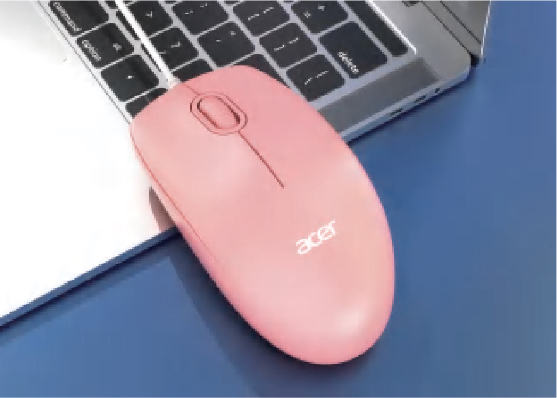 Acer Cheap Price 3D Wired Optical Mouse for Computer PC