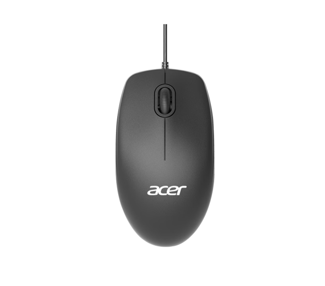 Acer Cheap Price 3D Wired Optical Mouse for Computer PC