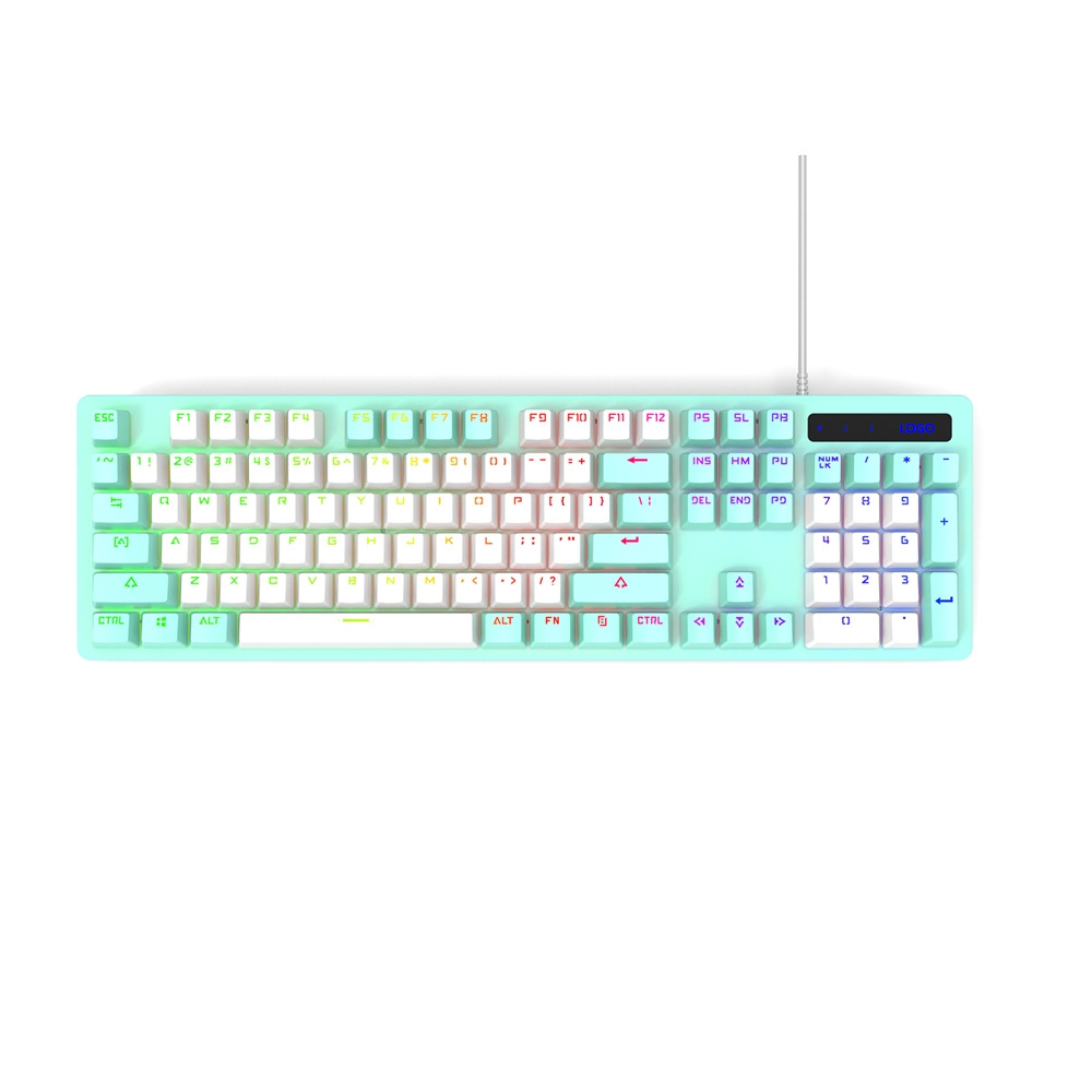 Multifunctional full akko sakura mechanical keyboard black outemu switch for wholesales