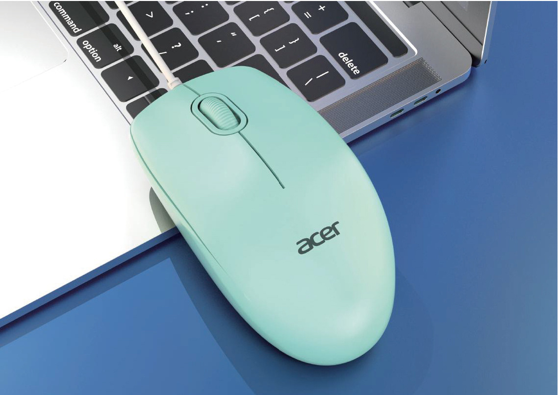 Acer Cheap Price 3D Wired Optical Mouse for Computer PC