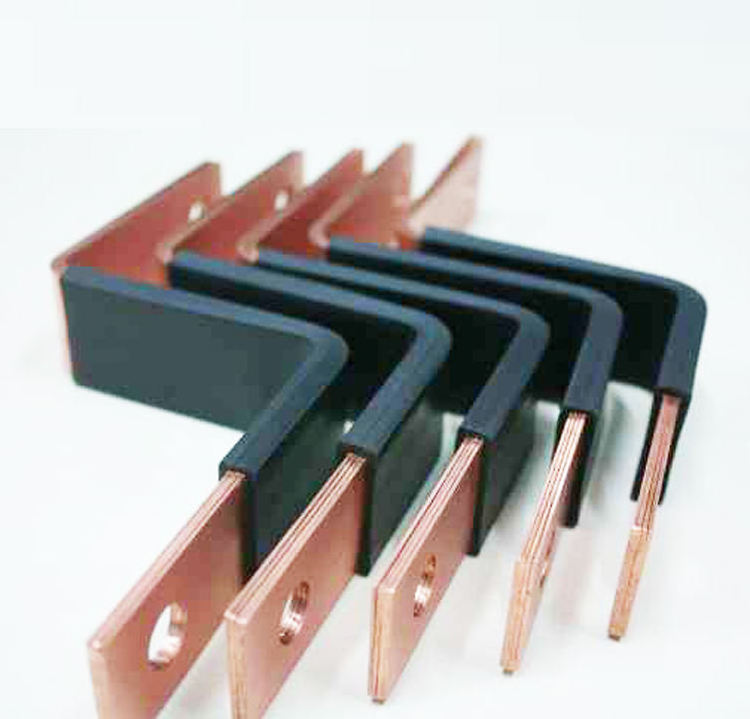 Custom High Performance Laminated Structure Copper Conductor Flexibility Insulated Copper Bus Bars for Battery