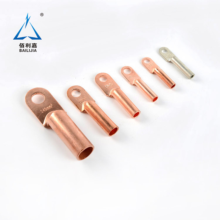 Lug copper Type Cable Lug Power Fitting DT-35 Copper Termination Lug High Conductor