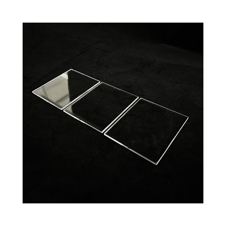 High transmittance fused silica transparent Clear UV quartz glass plate Quartz sheet for sale