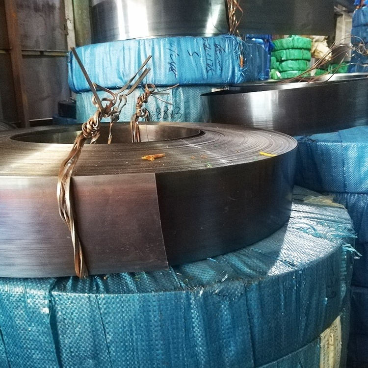 Oil Q+ T blue sk5 sk85 C100S 65mn ASTM1566 C60 C50  C75 Cold Rolled high tensileHigh Carbon Spring Steel Strips