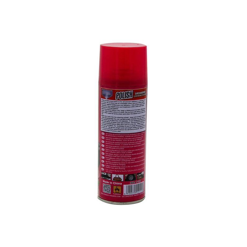 Car care product treatment dashboard polish wax spray for car