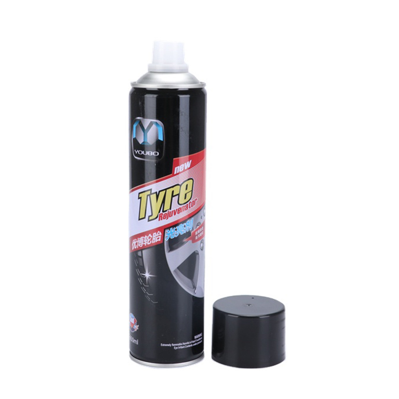 high effective customized logo car tire shine cleaner spray with good quality