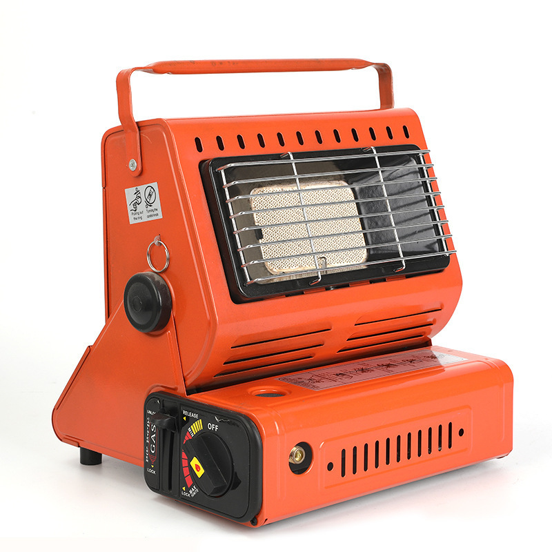 Hot Sale Outdoor Camping Butane Gas Heater 2 in 1 Mini PortableGas Heater Propane Heater