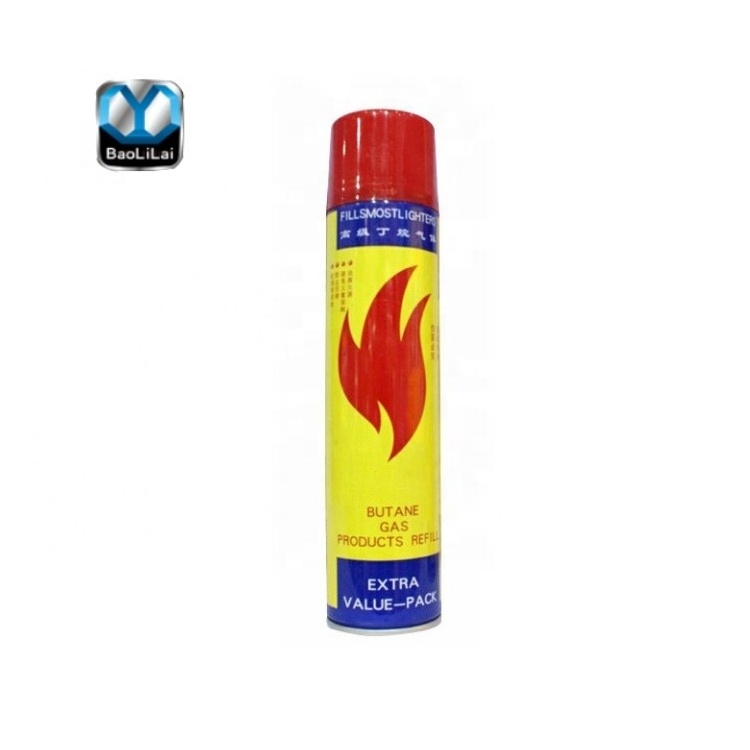 Lighter Aerosol Can Fuel Refill Cylinder Butane Gas Lighter Refill