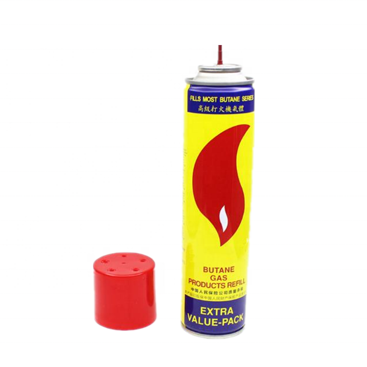 Lighter Aerosol Can Fuel Refill Cylinder Butane Gas Lighter Refill