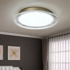 Hot Sell Modern Nordic Minimalist Round Flat Surface Mount Home Indoor Led Ceiling Lamps Simple Style Ceiling Light Flush Mount