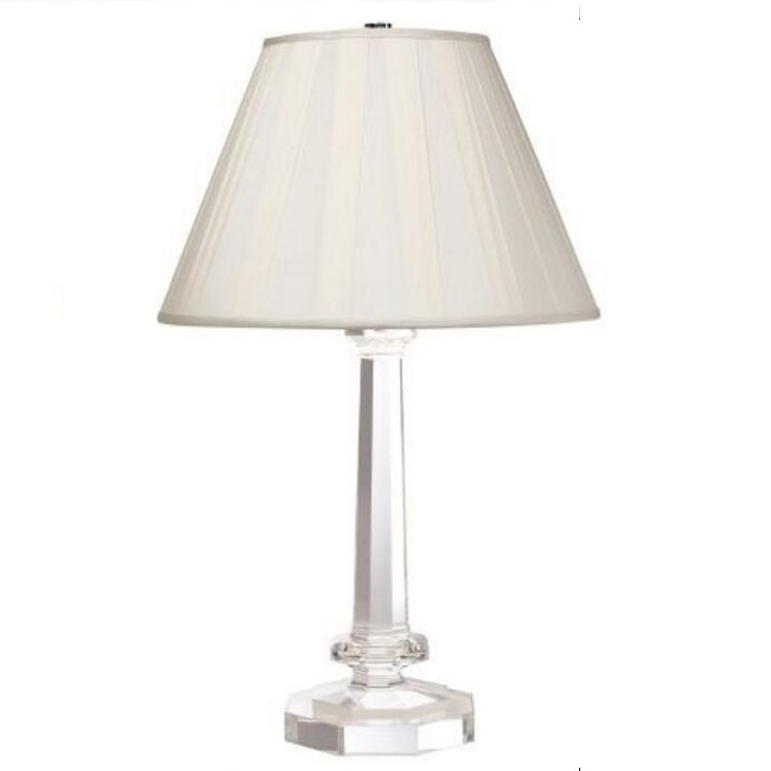 Modern fancy grandview gallery crystal bedside lamp hot sale crystal table lamp hotel living room decor crystal white table lamp