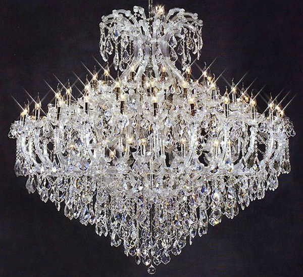 Modern large chandelier k9 crystal large luminaire hotel lobby chandelier hot sale maria theresa chandelier hanging decoration