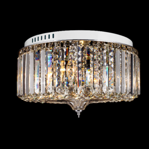 K9 crystal lamp modern indoor decoration chrome flush mount round crystal ceiling lights manufactures wholesale ceiling lamps