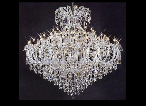 Modern large chandelier k9 crystal large luminaire hotel lobby chandelier hot sale maria theresa chandelier hanging decoration