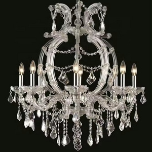 Crystal Chandelier Lights Luxury Hanging Lamparas Lustre Lighting Fixtures Maria Theresa Lamp Luminaires Living Room Decoration