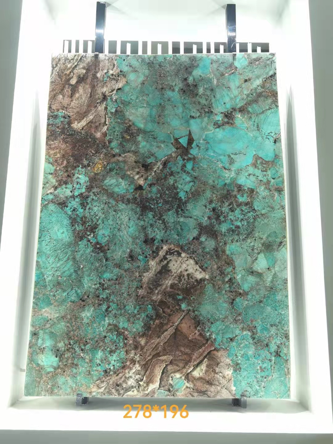 Brilliance Natural stone Brazilian Amazonite Green Luxury Kitchen Island Countertop Bathroom Vanity Top Furniture Marble Top