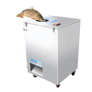 Fish Scale Removing Cleaning Automatic Electric Fish Back Opening Cutting Machine Fish Scaler