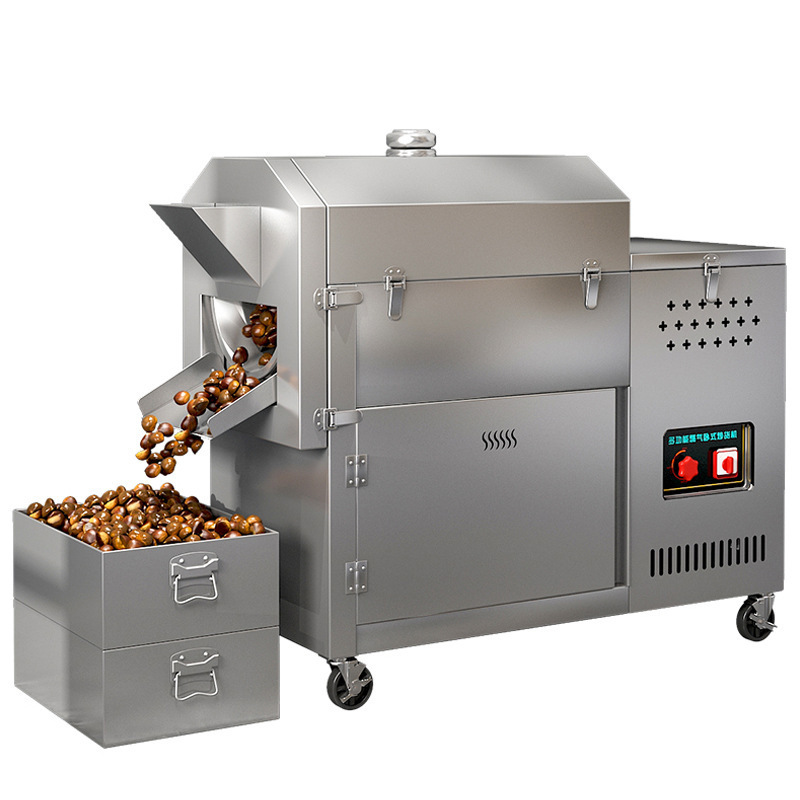 Commercial Roaster Oven Coffee Bean Nuts Soybean Peanuts Dry Roasting Machines Sunflower Seeds Roasted Corn Nuts Roaster Machine