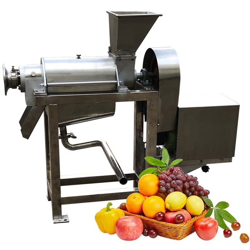 Commercial Pumpkin Vegetable Fruit Melon Processing Juice Extractor Spiral Juicer Extractor Juice Making Machine